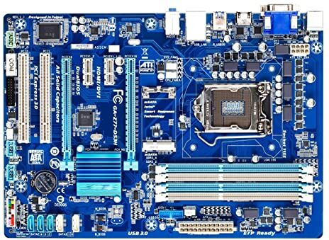 SCOOVY motherboard Fit For GIGABYTE GA-Z77-DS3H Scheda madre desktop. LGA1155 DDR3 32 GB PCI-E 3.0 Supporto CPU Core I7i5i3 USB2.0 ATX. Placa-mãe.