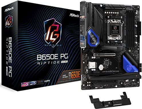 ASRock B650E PG Riptide WiFi AMD B650 Socket AM5 ATX