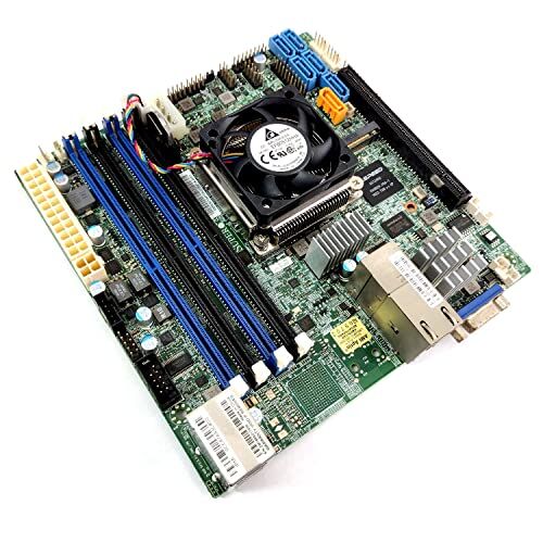 Supermicro X10SDV-4C-TLN2F server/workstation motherboard BGA 1667 Mini-ITX