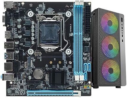 Bewinner Scheda Madre Desktop, Scheda Madre per Computer DDR3 a Doppio Canale per Slot Intel LGA 1150, Interfaccia M.2 Ad Alta velocità, Scheda Madre per PC Micro ATX per PC per Core