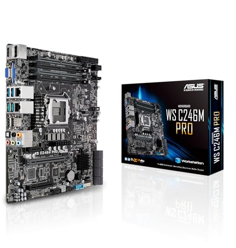 Asus WS C246M PRO Intel C246 LGA 1151 (Socket H4) micro ATX