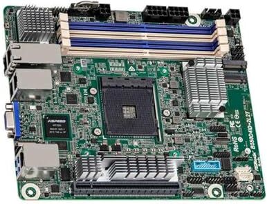 ASRock B550D4ID-2L2T. Compatibile con processori AMD Socket AM4. Formato Mini-ITX. Marca: