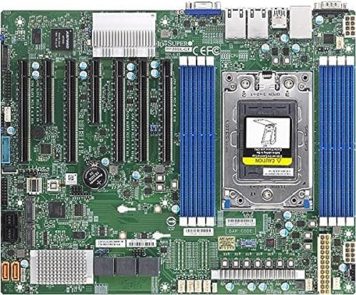 Supermicro Processore AMD EPYC™ serie 7003/7002 della scheda madre server MBD-H12SSL-CT-B ATX Server