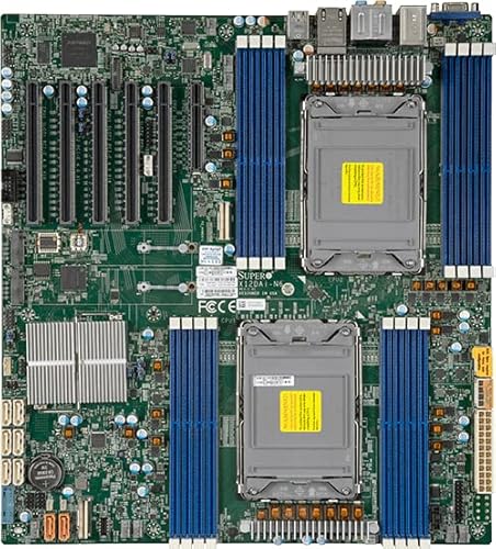 Supermicro MBD-X12DAI-N6-B E-ATX Server Scheda madre LGA 4189 C621A