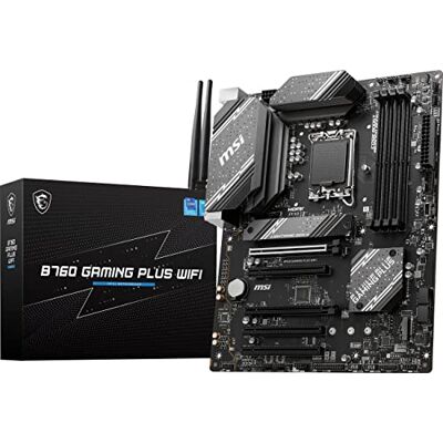 MSI PLACA BASE PRO B760 GAMING PLUS WIFI 1700 ATX 4XDDR5 MSI PLACA BASE PRO B760 GAMING PLUS WIFI 1700 ATX 4XDDR5