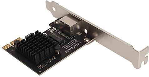 Bewinner Adattatore di Rete PCIE 2.5G, Scheda di Rete PCI Express Gigabit Ethernet, Convertitore Adattatore Porta LAN RJ45 10 100 1000 Mbps per PC Desktop