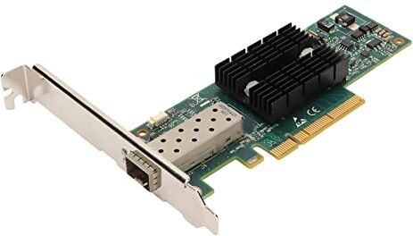 Bewinner Scheda di Rete SFP+ PCIE da 10 Gbps, Adattatore LAN Ethernet PCI Express, Adattatore di Rete Convergente per Server Ethernet per Windows Server 2003/2008/2012, per Win7, per Win10