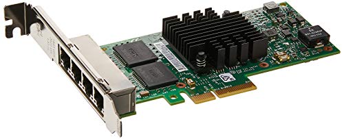 Intel I350T4 V2 scheda di rete e adattatore – Accessorio di rete (fili, PCI-E, Ethernet, 1000 Mbit/s,  i350, 10/100/Network (X) Verde, Argento