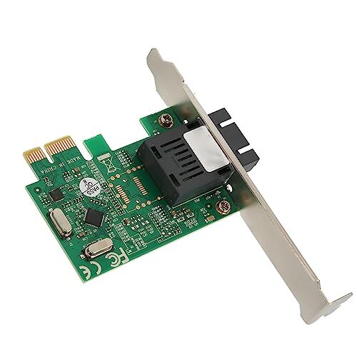 Garsent Scheda di Rete per Adattatore Ethernet PCIE X1, Scheda di Rete PCIE da 100 MBPS, Scheda Internet Versatile, per Linux/Freebsd/VMWare ESXi/Win 7/Server2012/Win 8, ECC.