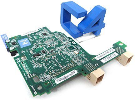 IBM QLogic Ethernet e 4 Gb Fibre Channel Expansion Card (CFFh) per  BladeCenter Adattatore bus host PCI Express Gigabit Ethernet, 4 Gb Fibre Channel 4 porte (ricondizionato)