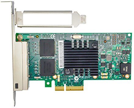 Jeirdus Adattatore scheda di rete Ethernet 1000M RJ45 NIC PCI