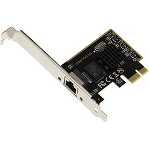 KALEA-INFORMATIQUE Scheda controller di rete PCIe 2,5 Gigabit ethernet 10 100 1000 1G 2,5G con connettore RJ45 e chipset Realtek RTL8125. KALEA-INFORMATIQUE Scheda controller di rete PCIe 2,5 Gigabit ethernet 10 100 1000 1G 2,5G con connettore RJ45 e chipset Realtek RTL8125.