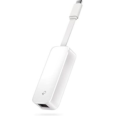TP-Link UE300C Adattatore di Rete da USB 3.0 Type C a Gigabit Ethernet 10/100/1000Mbps, Plug & Play, Design Compatto e Portatile, Windows 11/10/8.1/8, macOS, iPadOS, Chrome OS, Linux OS TP-Link UE300C Adattatore di Rete da USB 3.0 Type C a Gigabit Ethernet 10/100/1000Mbps, Plug & Play, Design Compatto e Portatile, Windows 11/10/8.1/8, macOS, iPadOS, Chrome OS, Linux OS