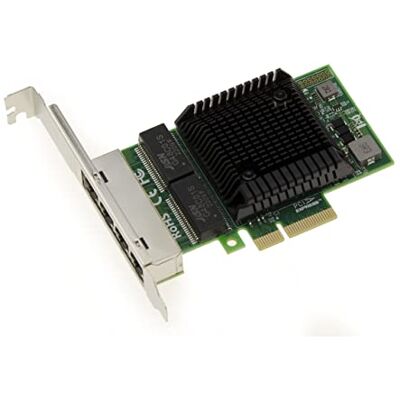 KALEA-INFORMATIQUE KALEA INFORMATIQUE Scheda di rete PCIe Quad LAN GIGABIT ETHERNET RJ45 10 100 1000 Mb 1G CHIPSET BroadCom BCM5719 Low e High Profile 1G NIC Industrial Grade KALEA-INFORMATIQUE KALEA INFORMATIQUE Scheda di rete PCIe Quad LAN GIGABIT ETHERNET RJ45 10 100 1000 Mb 1G CHIPSET BroadCom BCM5719 Low e High Profile 1G NIC Industrial Grade