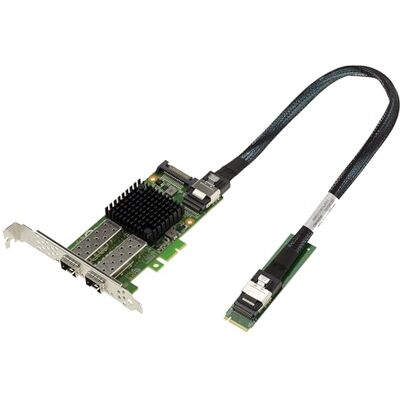 KALEA-INFORMATIQUE Scheda M2 2 porte di rete in fibra SFP+ 10G 10 GIGABIT ETHERNET per porta M.2 di tipo PCIe, chiave M o B+M con chipset Mellanox X3 PCIe Gen 3.0 KALEA-INFORMATIQUE Scheda M2 2 porte di rete in fibra SFP+ 10G 10 GIGABIT ETHERNET per porta M.2 di tipo PCIe, chiave M o B+M con chipset Mellanox X3 PCIe Gen 3.0