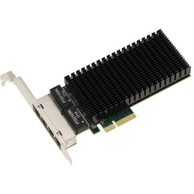 Scheda di Rete PCIe x4 Quad Gigabit Ethernet Intel I210 AT - 10/100/1000 Mbps Scheda di Rete PCIe x4 Quad Gigabit Ethernet Intel I210 AT - 10/100/1000 Mbps