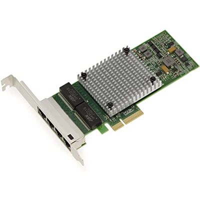 KALEA-INFORMATIQUE Scheda controller di rete PCIe x4 a 4 porte Gigabit LAN RJ45 Ethernet 10 100 1000 1G Chipset doppio I350AM2 NIC KALEA-INFORMATIQUE Scheda controller di rete PCIe x4 a 4 porte Gigabit LAN RJ45 Ethernet 10 100 1000 1G Chipset doppio I350AM2 NIC