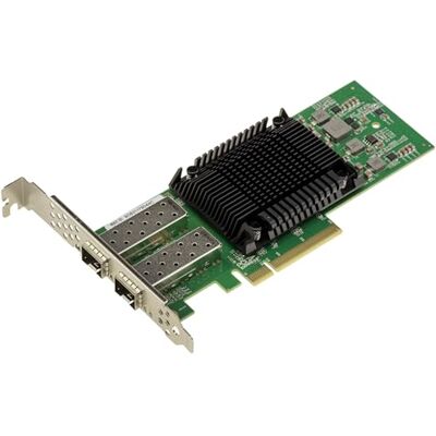 KALEA-INFORMATIQUE Scheda controller PCIe 4.0 x8 Rete LAN Ethernet 2 porte 25G SFP28 con chipset Intel E810 KALEA-INFORMATIQUE Scheda controller PCIe 4.0 x8 Rete LAN Ethernet 2 porte 25G SFP28 con chipset Intel E810
