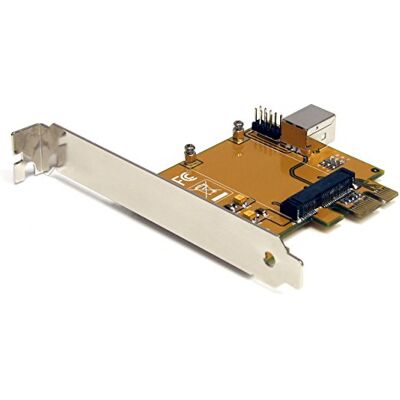StarTech Scheda Adattatore PCI Express a Mini PCI Express (PEX2MPEX) Consente di Usare Schede Mini PCIe su Slot Standard, Facile da Installare StarTech Scheda Adattatore PCI Express a Mini PCI Express (PEX2MPEX) Consente di Usare Schede Mini PCIe su Slot Standard, Facile da Installare
