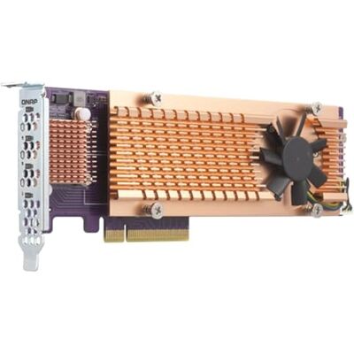QNAP QM2-4P-384 Quad M.2 PCIe SSD expansion card QNAP QM2-4P-384 Quad M.2 PCIe SSD expansion card
