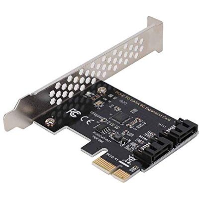 VBESTLIFE Scheda PCI Express a SATA 3.0 6 Porte SATA III, Scheda PCIE a Doppia Porta VBESTLIFE Scheda PCI Express a SATA 3.0 6 Porte SATA III, Scheda PCIE a Doppia Porta