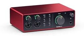 Focusrite Scarlett  (4° gen.), interfaccia audio USB per musicisti, cantautori e creatori — Registrazioni professionali ad alta fedeltà e tutto il software necessario