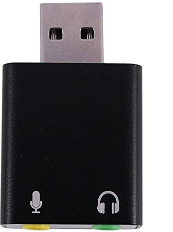 Vklopdsh Lega di Alluminio A 7.1 Canali USB Sound Scheda Suono Scheda Audio Esterna Scheda Audio USB 7.1 Scheda Audio Analogico