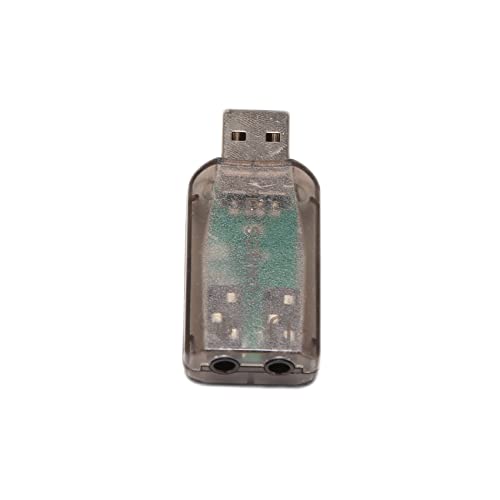 Gathukila USB a 3.5mm Mic Cuffia Stereo 3D Audio Card Audio Adapter PC