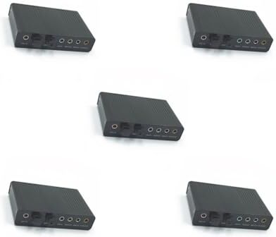 NeaxgeandX 5 set di scheda audio esterna intelligente USB5.1 SPDIF ingresso/uscita audio mixer scheda audio digitale adattatore dispositivo per computer portatile