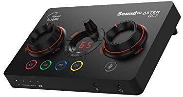 Creative Il 7.1 DAC e amp  Sound Blaster GC7 per lo streaming di gioco, BATTLE e Scout Mode, GameVoice Mix, Dolby Audio compatibile con PC, PS4/PS5, Nintendo Switch