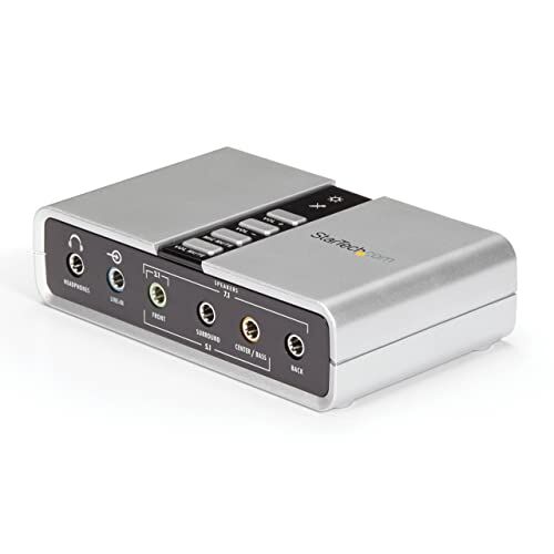 StarTech.com Scheda audio esterna adattatore audio USB 7.1 con audio digitale SPDIF