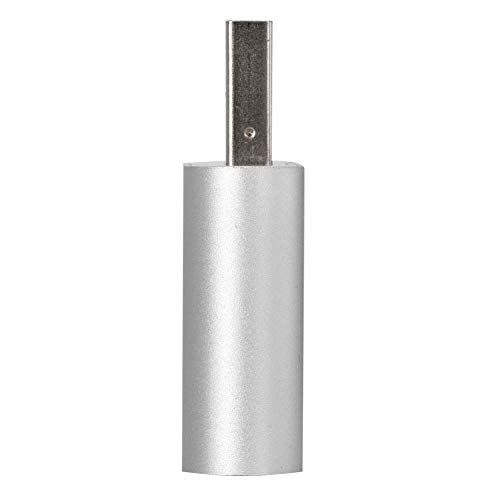 Shanrya Scheda USB Esterna, Scheda Esterna in Materiale in Lega di Alluminio a 7.1 per la casa per L'Ufficio(d'Argento)