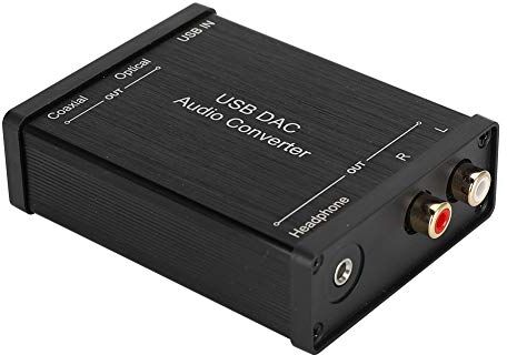 Tosuny Scheda audio USB, convertitore scheda audio stereo GV-023 Adattatore audio digitale DAC analogico Qualità audio eccellente Scheda audio USB