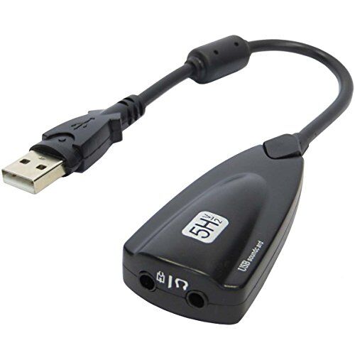 keepdrum USB flash ha 7.1 scheda audio – ingresso microfono/uscita cuffie