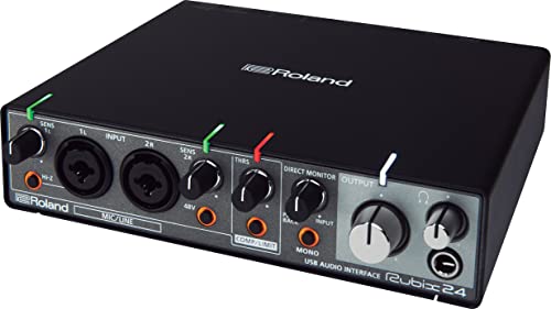 Roland Interfaccia ad Alta-Risoluzione 2-In/4-Out per Mac, PC e iPad