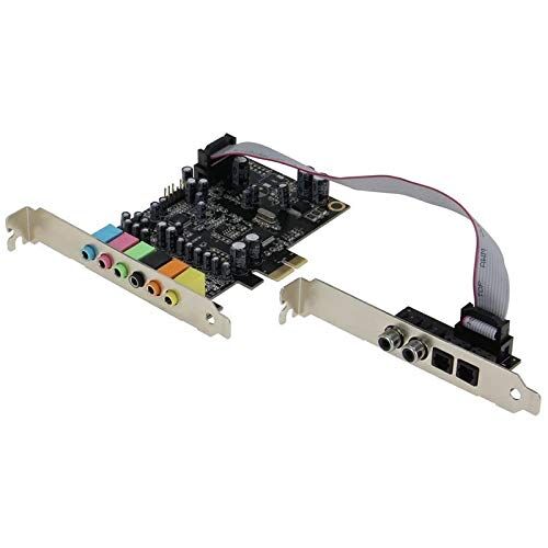 Jufjsfy Scheda audio PCIe a 7.1 canali CM8828 + CM9882A Supporto SPDIF Scheda di Estensione Stereo 3D Digitale Analogico PCIe 7.1CH