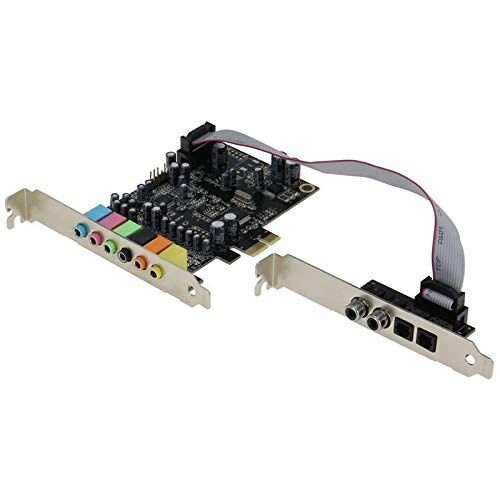 Wlauqueta Pcie Scheda audio a 7.1 canali, Cm8828 + Cm9882A con supporto Spdif Pcie 7.1 Ch analogica digitale 3D Scheda di espansione