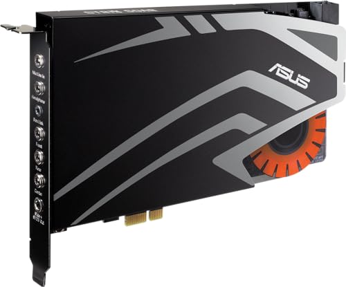 Asus PCI-Ex Gaming Strix Soar. Scheda Audio a 7.1 Canali, Nero/Antracite