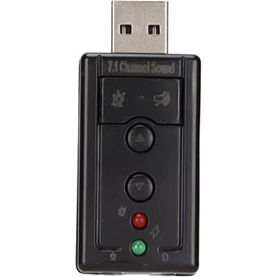 Cuifati Scheda Esterna USB, Adattatore Amplificatore Interno Stereo Virtuale 7.1 CH con Jack per Cuffie da 3,5 Mm e Jack per Microfono per Telefono PC Portatile Cuifati Scheda Esterna USB, Adattatore Amplificatore Interno Stereo Virtuale 7.1 CH con Jack per Cuffie da 3,5 Mm e Jack per Microfono per Telefono PC Portatile