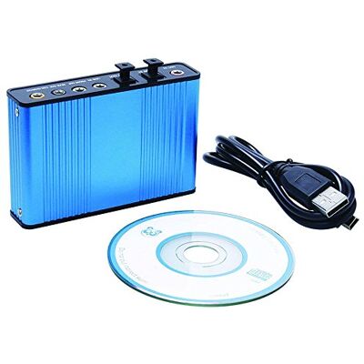 Luxtech Scheda Audio Adattatore Sound Card CM6206 Chipset Channel 5.1 7.1 Adattatore scheda audio Luxtech Scheda Audio Adattatore Sound Card CM6206 Chipset Channel 5.1 7.1 Adattatore scheda audio
