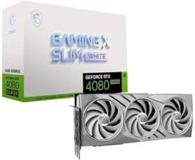 MSI GeForce RTX 4080 Super 16G Gaming X Slim White Scheda grafica