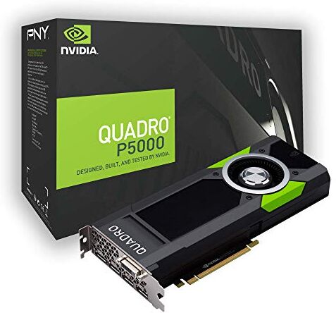 PNY Scheda grafica NVIDIA QUADRO P5000 16 GB VR Ready Nero (Ricondizionato)