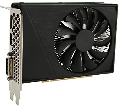 Bewinner Scheda Grafica GTX1660S, Scheda Grafica da Gioco GDDR6 da 6 GB a 192 Bit, Scheda Grafica per Computer Desktop 8K HDR, Ventola Singola, Scheda Grafica HDMI DisplayPort DVI