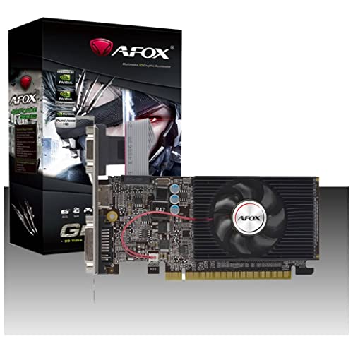 AFOX Geforce GT610 1GB DDR3 64Bit DVI HDMI VGA LP Fan AF610-1024D3L7-V6