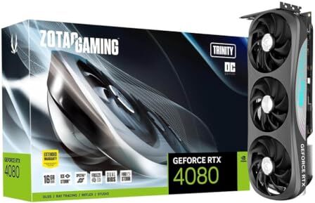 Zotac GEFORCE RTX 4080 TRINITY OC NVIDIA 16 GB GDDR6