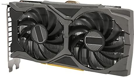 Bewinner Scheda Grafica GTX1660 Super, Scheda Grafica da Gioco 6GB GDDR6 1785MHZ 192bit, Scheda Grafica Desktop a Doppia Ventola Supporta 3D Supporta DirectX 12