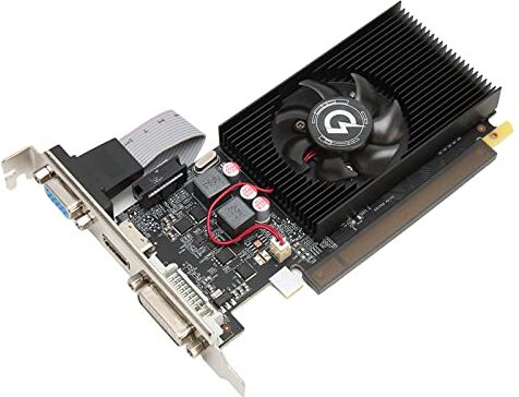 Bewinner Scheda Grafica GT710, Scheda Grafica da Gioco GDDR3 da 4 GB a 64 Bit, Uscita HDMI DVI VGA, Scheda Grafica Video PCI Express 2.0 per GPU da Gioco per Computer Desktop