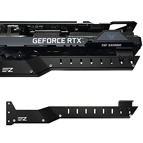 EZDIY-FAB Supporto GPU Supporto Della Scheda Grafica GPU Supporto Della Scheda Video,Supporto Della Scheda Video Sag/Supporto Della Staffa RX6700,RTX3090-309EZ-Nero