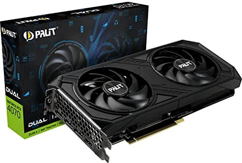 Palit Karta  Doppia Scheda Grafica Nvidia GeForce RTX 4070 12 GB GDDR6X DLSS 3