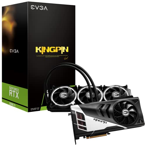 EVGA GeForce RTX 3090 Ti K NGP N HYBRID GAMING, 24G-P5-4998-KR, 24GB GDDR6X, iCX3, HYBRID Cooler, OLED Display, Backplate, Free eLeash